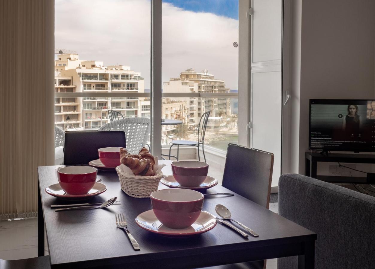 דירות Saint Julian's 6Th Floor Spinola Seaview In St Julians מראה חיצוני תמונה